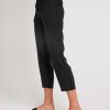 Bella Dahl Utility Tie Waist Trouser - Vintage Black Pants