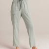 Bella Dahl Utility Tie Waist Trouser - Oasis Green Pants