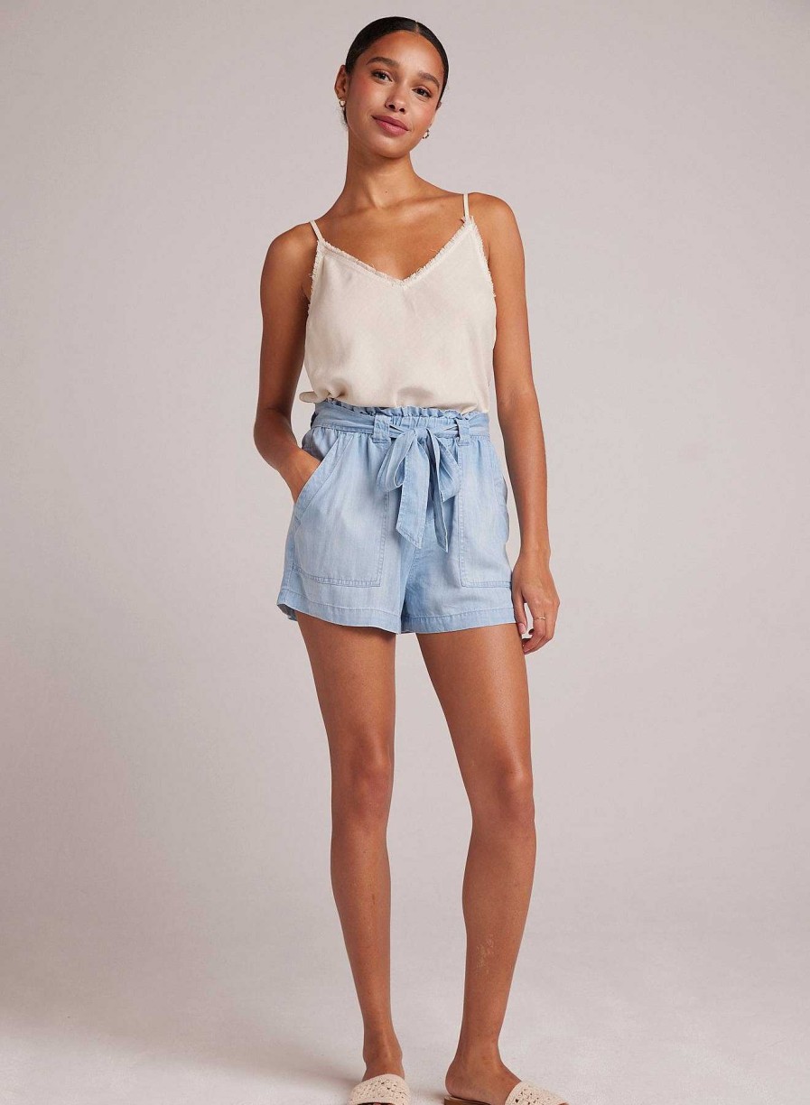 Bella Dahl Belted Pocket Short - Caribbean Wash Shorts