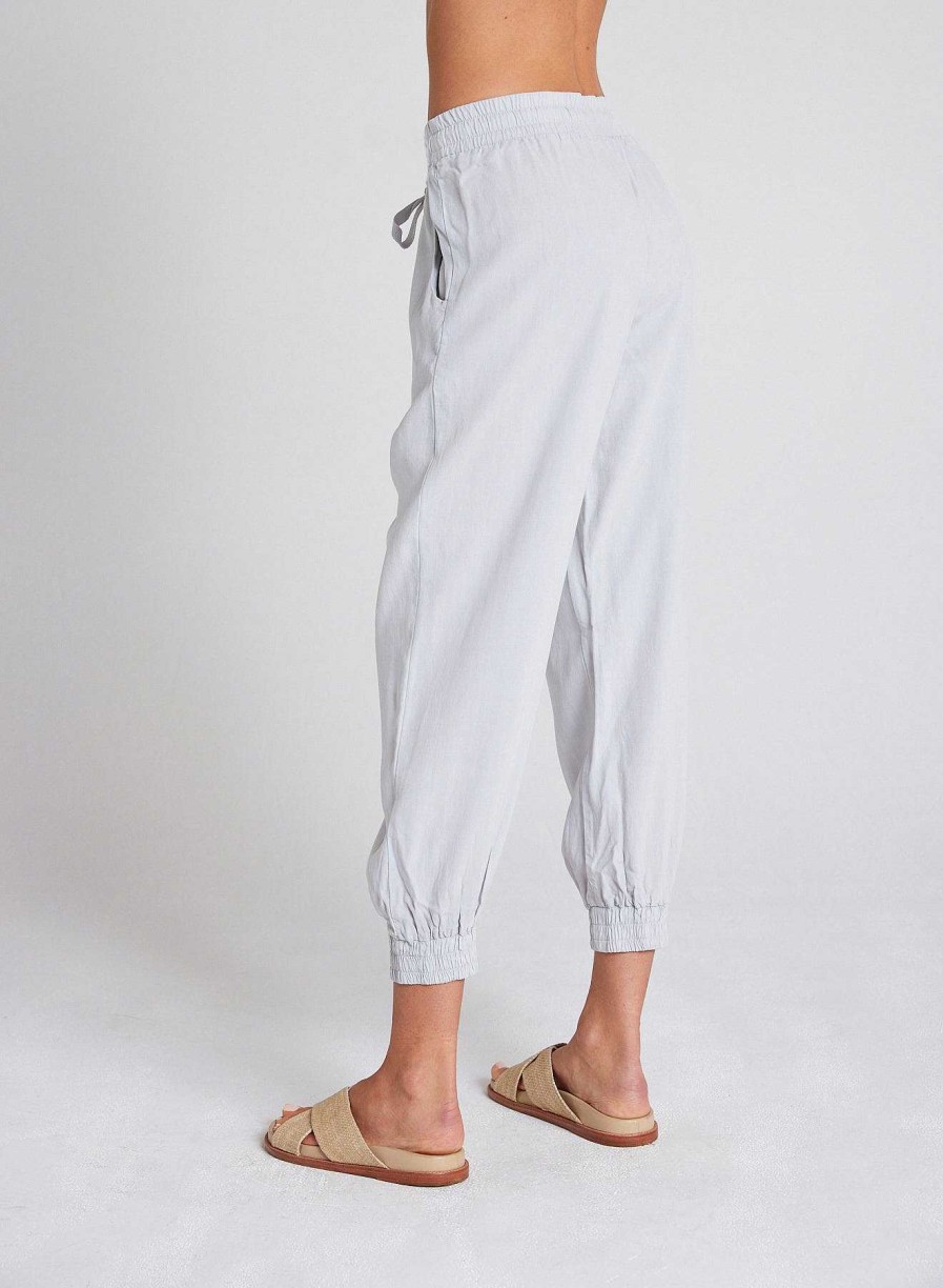 Bella Dahl Easy Drawstring Jogger - Foggy Sky Joggers