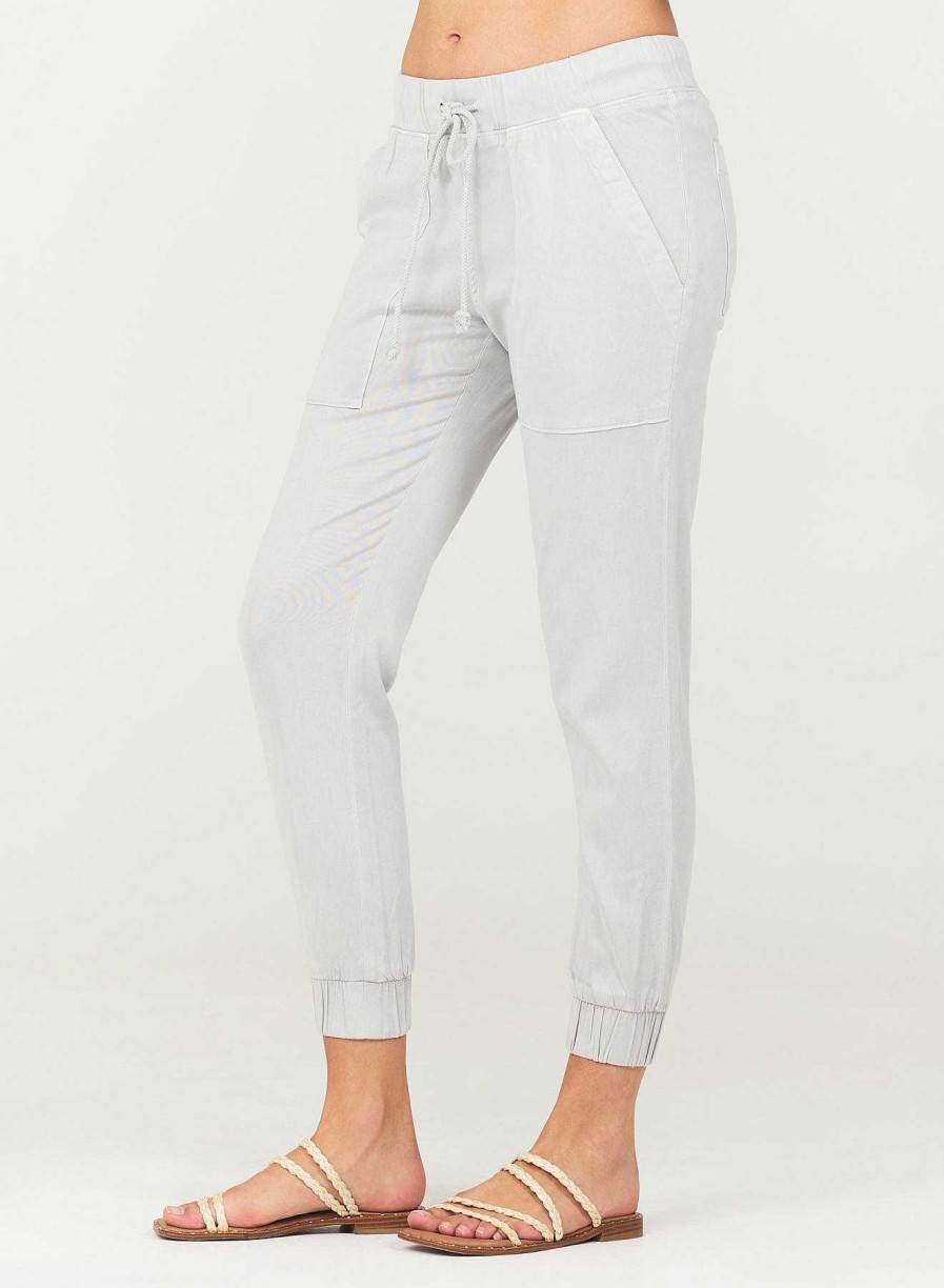 Bella Dahl Pocket Jogger - Foggy Sky Joggers