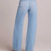 Bella Dahl Taylor Utility Wide Leg Jean - Coastal Wash Pants