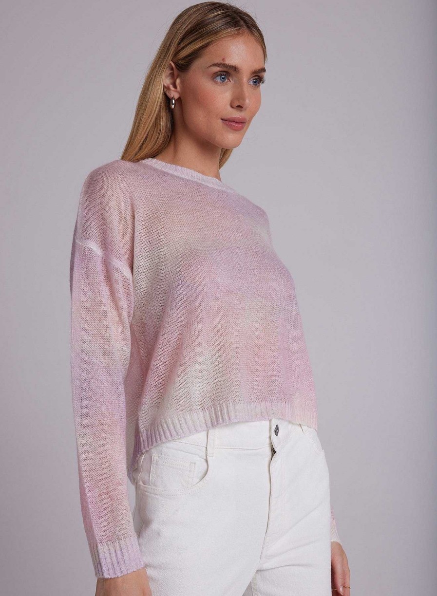 Bella Dahl Crew Neck Sweater - Candy Cloud Sweaters & Jackets