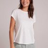 Bella Dahl Baby Crew Tee - White T-Shirts