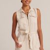 Bella Dahl Zip Front Romper - Cliffside Rompers & Jumpsuits