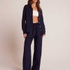 Bella Dahl Wide Leg Pocket Beach Pant - Tropic Navy Pants