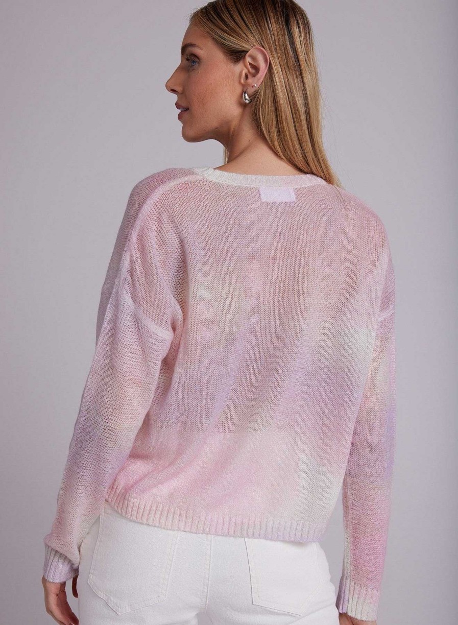 Bella Dahl Crew Neck Sweater - Candy Cloud Sweaters & Jackets