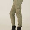 Bella Dahl Cargo Track Pants - Soft Army Pants