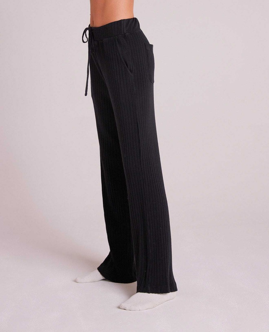 Bella Dahl Easy Wide Leg Pant - Black Pants