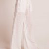 Bella Dahl Wide Leg Pocket Beach Pant - White Pants