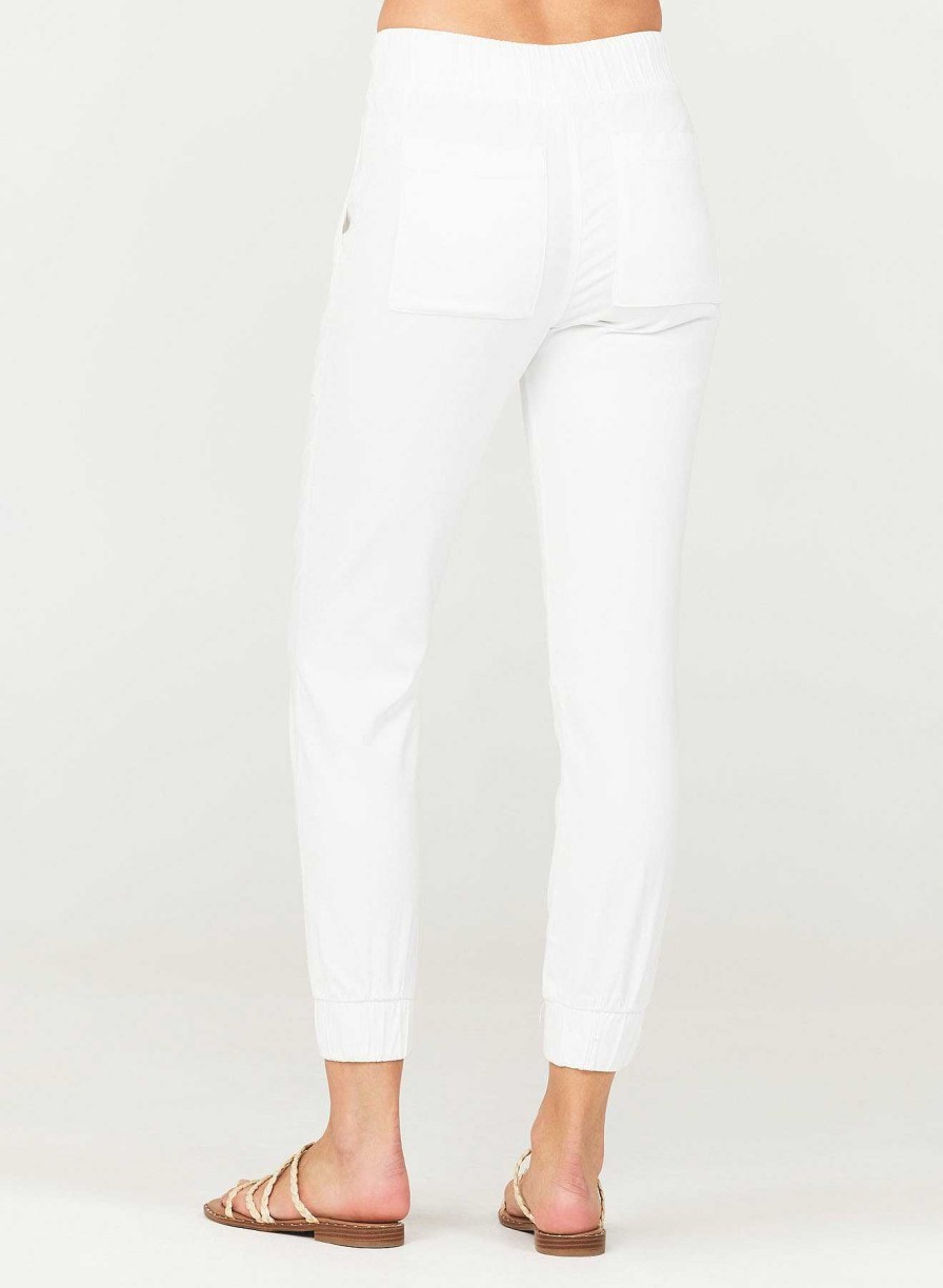 Bella Dahl Pocket Jogger - White Pants