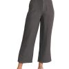 Bella Dahl Blakely Utility Wide Leg Crop - Charcoal Shadow Pants