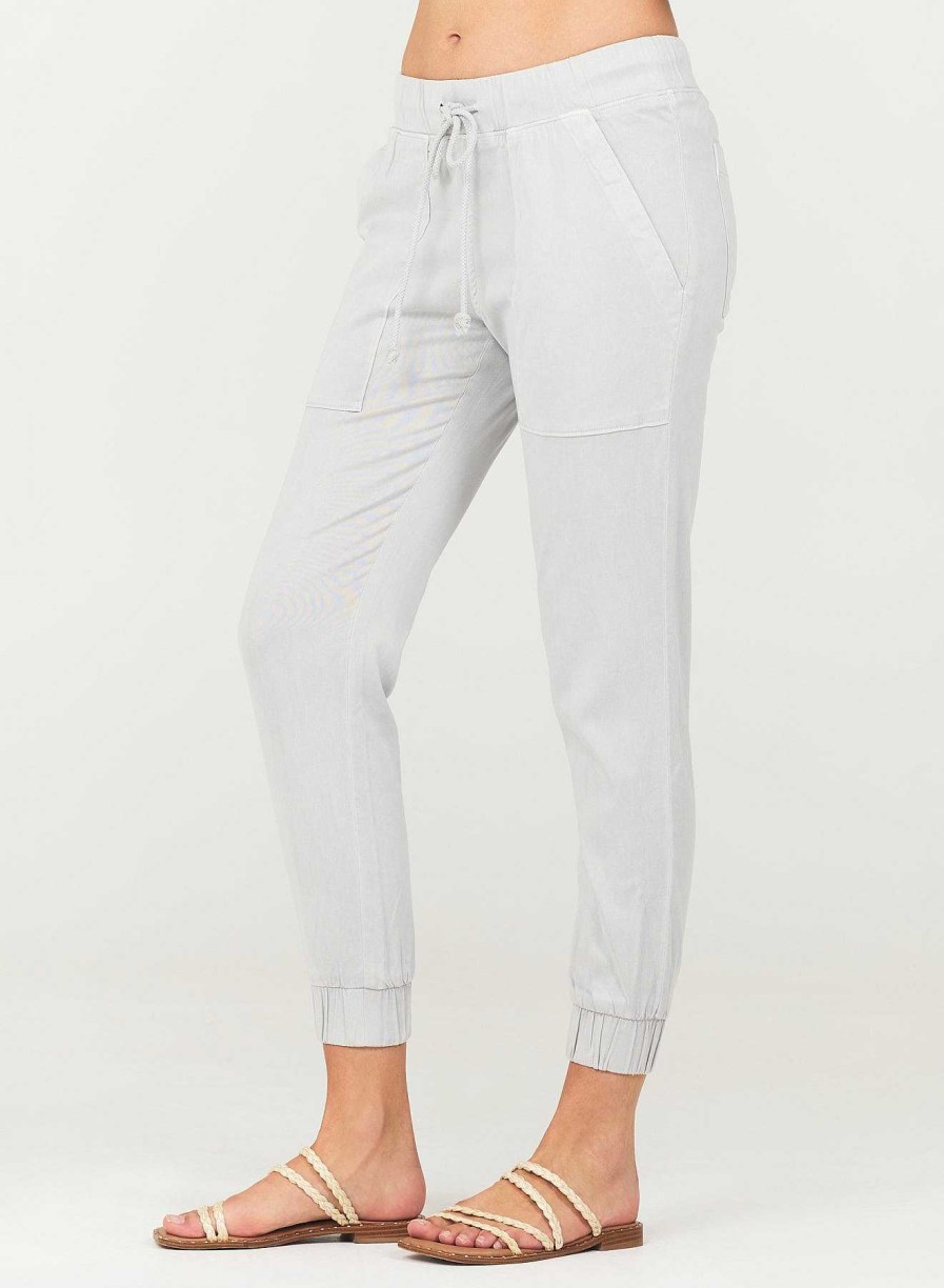 Bella Dahl Pocket Jogger - Foggy Sky Pants