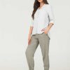 Bella Dahl Shirt Tail Button Down - Foggy Sky Long Sleeve